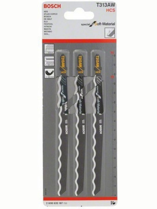Bosch T 313 Λάμες 3τμχ