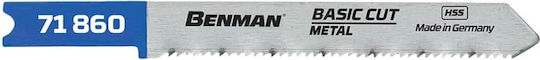 Benman U118A Blade Heavy for Wood and Metal for Metal 76.5mm 5pcs