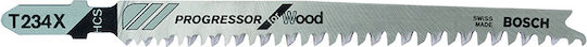 Bosch T234X Jig Saw Blade for Wood 91mm 5pcs 2608633528