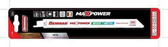 Benman S1122HF Blade MaxPower for Metal and Wood 225mm 5pcs