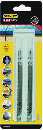 Stanley Fatmax Jig Saw Blade for Metal and Wood 101mm 2pcs STA26052