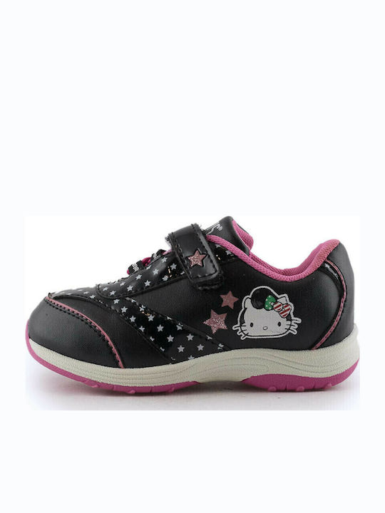 325011HE Παιδικά Sneakers με Σκρατς Μαύρα