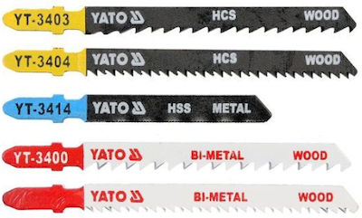 Yato YT-3445 Blade BI-Metal for Metal and Wood 130mm 5pcs