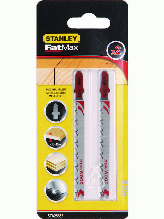Stanley Fatmax Λάμες για Ξύλο 106.2mm 2τμχ