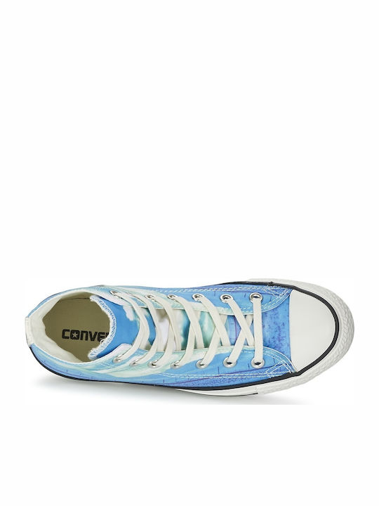 Chuck Taylor All Star Παιδικά Sneakers High Τιρκουάζ