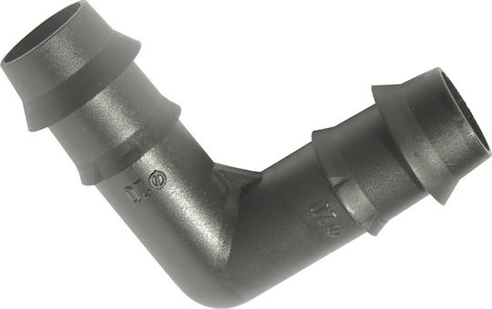 Palaplast 3102/1616 L Type Watering Pipe Connector 16mm Black