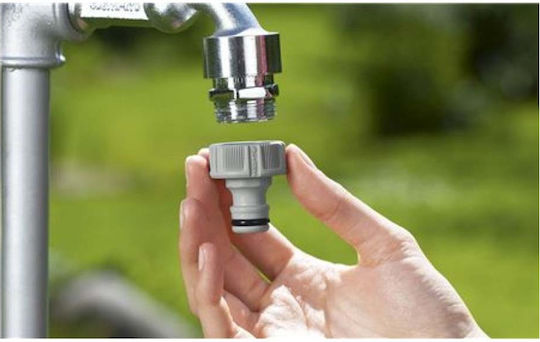 Gardena 18202-50 Faucet Hose Connector with Female Thread 33.3mm Gray