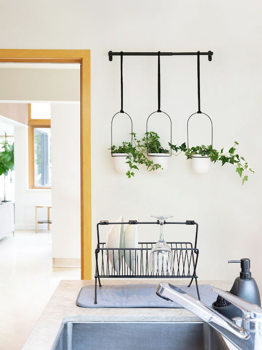 Umbra Triflora Κρεμαστό Κασπώ Μεταλλικό Λευκό 63x63x106.7εκ. Κρεμαστά