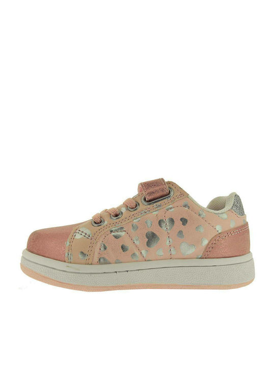 Sneakers Glitter Azzurra Încălțăminte sport Joasa pentru copii Albe