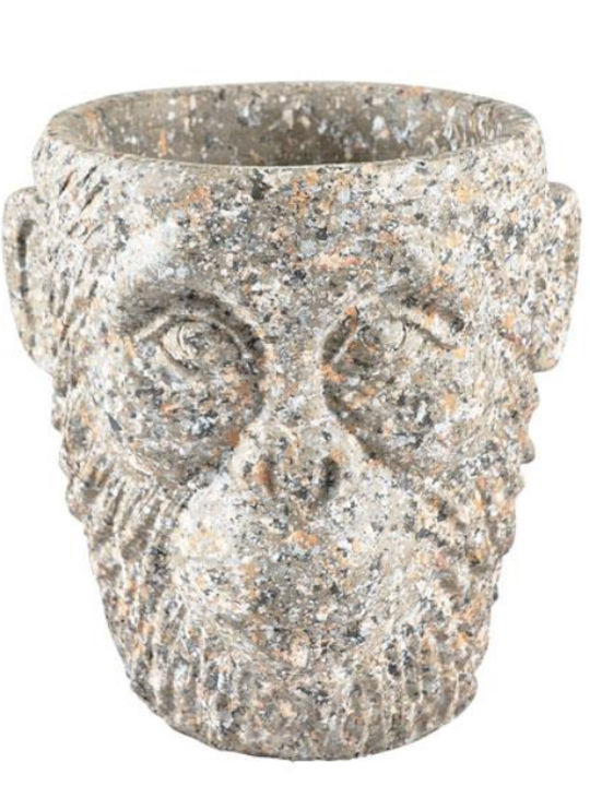 Villa Collection Planter Concrete Gray 19x19x19cm. Gorilas