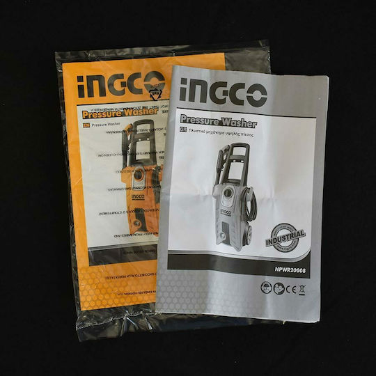 Ingco Πλυστικό Ρεύματος 2000W με Πίεση 151bar