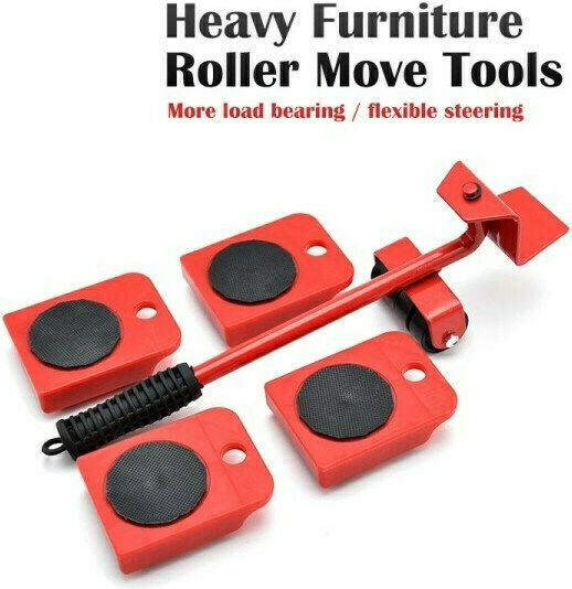 Furniture Lifter for Weight Load up to 70kg Red