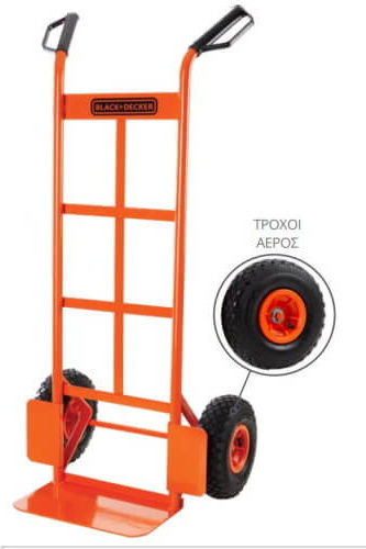Black & Decker Transport Trolley for Weight Load up to 120kg Orange