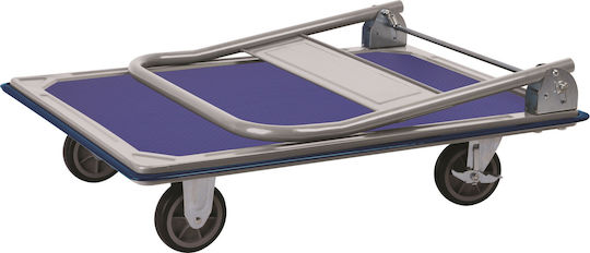 Express Platform Trolley Foldable for Weight Load up to 300kg Blue