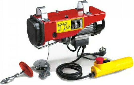 Plus Electric Hoist PA300A for Weight Load up to 300kg Red