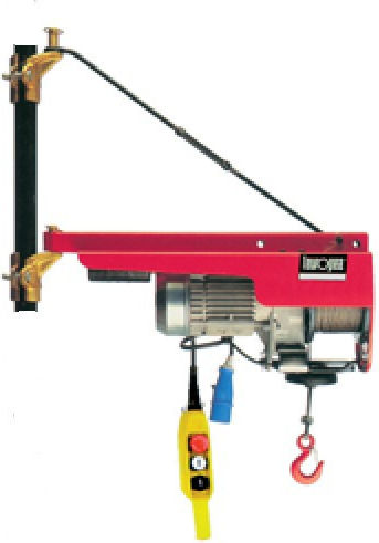 Plus Electric Hoist PA300A for Weight Load up to 300kg Red