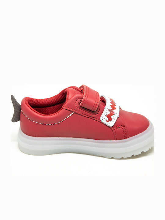 Flare Scale Lo Kids Sneakers Anatomic with Scratch Red