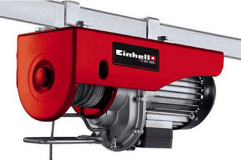 Einhell Electric Hoist ΤC-EH 500 for Weight Load up to 500kg Red