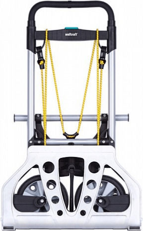 Wolfcraft Transport-Wagen TS850 Folding for Load Weight up to 100kg in Schwarz Color