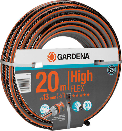 Gardena Highflex Comfort Garden Hose Set 1/2 20m