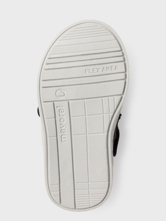 Παιδικά Sneakers High με Σκρατς Μαύρα