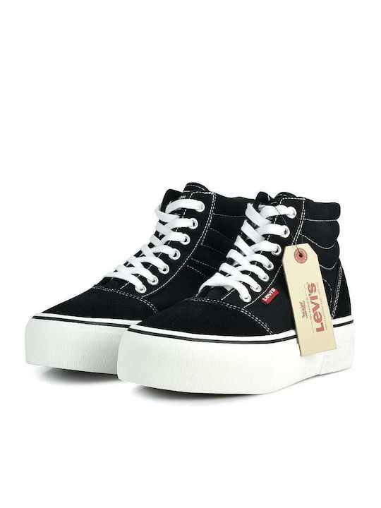 Philadelphia Kinder Sneakers Hoch Schwarz