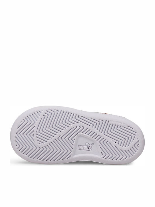 Smash V2 Παιδικά Sneakers με Σκρατς Ροζ