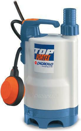 Pedrollo Einphasige Pumpe Abwasser/Abwasser 0.75hp TOP 3VORTEX 100547 100.547