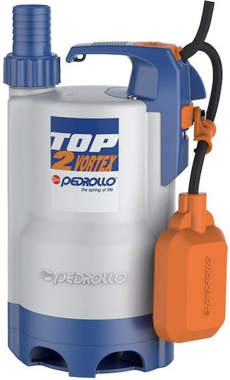 Pedrollo Einphasige Pumpe Abwasser/Abwasser 0.75hp TOP 3VORTEX 100547 100.547