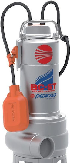 Pedrollo BC 10/50-ST Dreiphasige Pumpe Abwasser/Abwasser 1hp 48SGM88A0AU