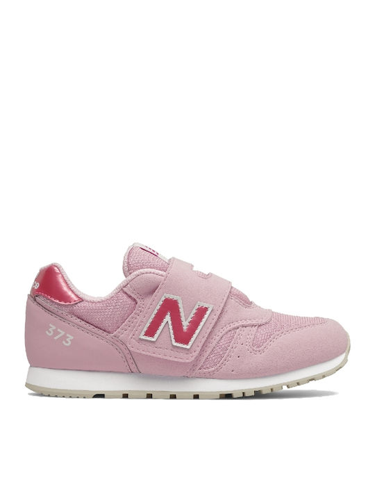 574 Classic Παιδικά Sneakers με Σκρατς Ροζ