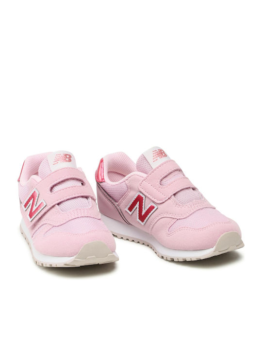 574 Classic Παιδικά Sneakers με Σκρατς Ροζ