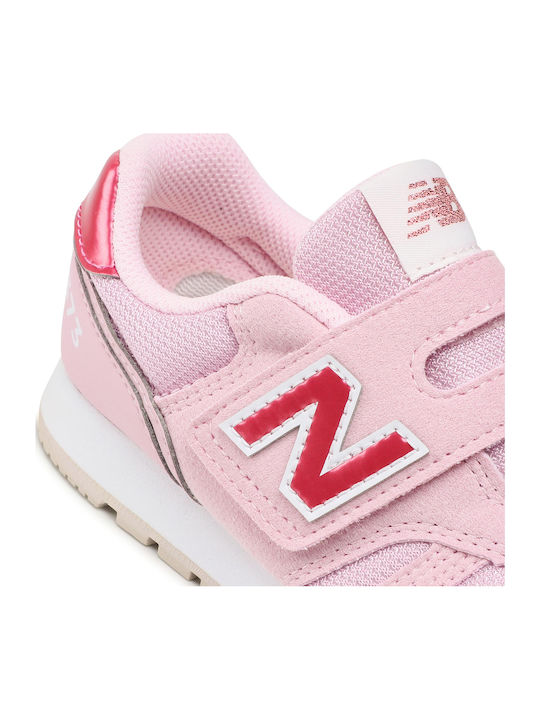 574 Classic Παιδικά Sneakers με Σκρατς Ροζ