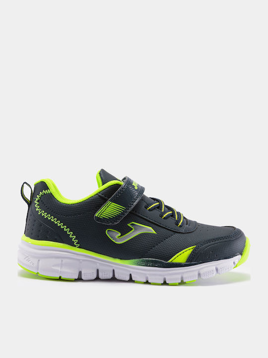 Tempo Kids Sneakers with Scratch Navy Blue