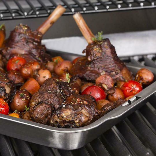 Broil King Grill Cooking Utensil Stainless Steel Baking Pan