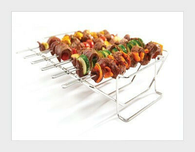 Broil King Ανοξείδωτη Σχάρα Ψησίματος με Πόδια 39x35εκ. Στήριξης για Κρέας