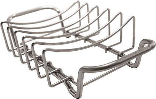Broil King Rib & Roast Rack Ανοξείδωτη Σχάρα Ψησίματος με Πόδια 21.8x21.8εκ. Rib & Roast Rack