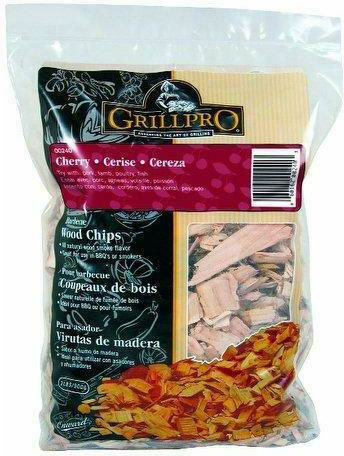 GrillPro Chips din Lemn Chipsuri pentru Fumat la Grătar cu Aromă Cireș 800gr 1buc
