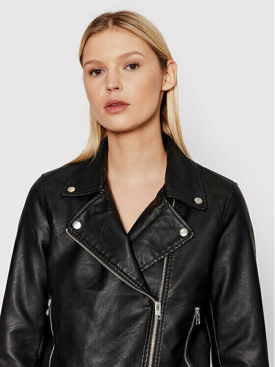 Damen Bikerjacke Black