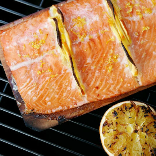 Outdoorchef Holzplatte Für BBQ Räucherchips Mit Erlearoma 3Stück