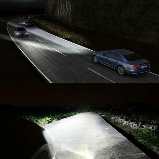 Autoline Lamps Car Headlights C6 H7 LED 6000K Cold White 12-24V 60W 2pcs