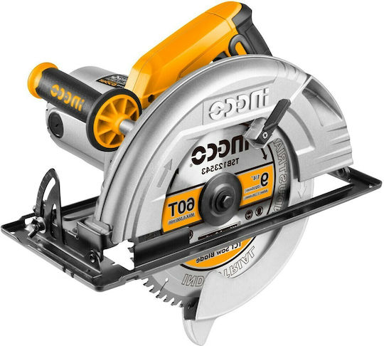 Ingco Δισκοπρίονο 2200W με Σύστημα Αναρρόφησης