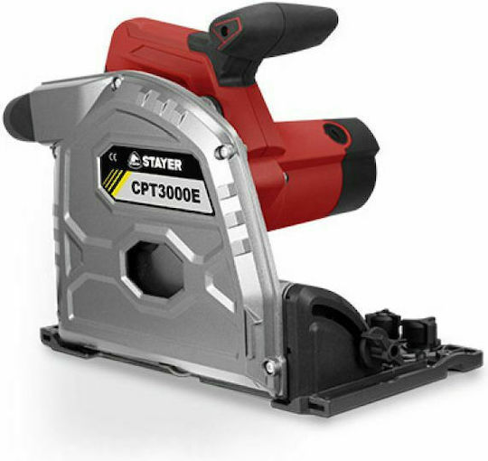 Stayer CPT 3000 E Δισκοπρίονο 1400W με Ρύθμιση Ταχύτητας και με Σύστημα Αναρρόφησης