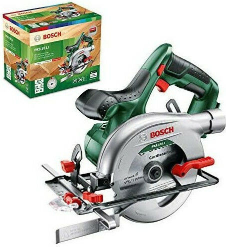 Bosch PKS 18 LI Δισκοπρίονο 18V Solo με Σύστημα Αναρρόφησης