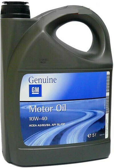 GM Motor Oil Συνθετικό Λάδι Αυτοκινήτου 10W-40 5lt