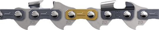 Husqvarna Semi Chisel - X-CUT S93G Chainsaw Chain with Pitch 3/8"LP, Gauge .050"-1.3mm & Number of Guides 56E