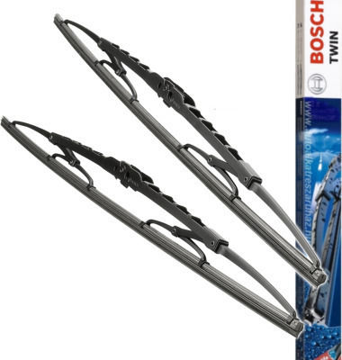 Bosch 801S Front Set Car Wiper Blades 600mm/530mm for Volkswagen Amarok / Transporter Volvo S60 / S80 / V70 Porsche Panamera