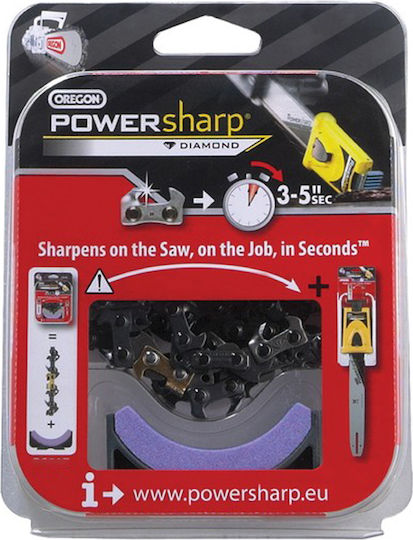 Oregon PS40E Chainsaw Chain with Pitch 3/8", Gauge .050"-1.3mm & Number of Guides 40E