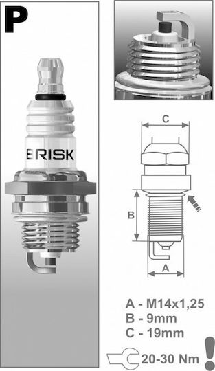 Oregon Short Chainsaw Spark Plug
