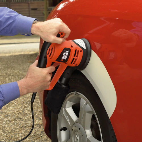 Black & Decker KA191EK Exzenterschleifer 125mm Elektrisch mit Geschwindigkeitsregelung und mit Absaugsystem